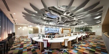Monotype's Aoyama location in Tokyo, featuring sleek design and collaborative workspaces.